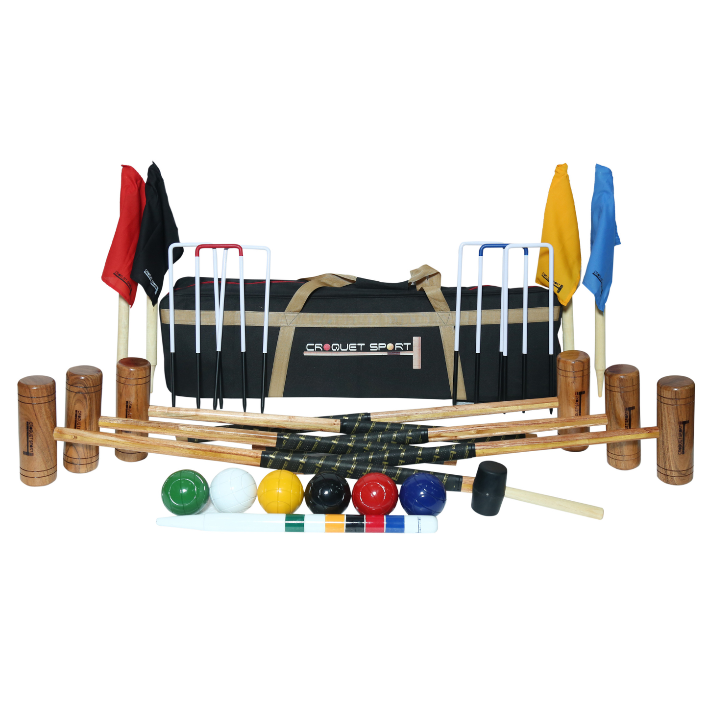 Gold Croquet Set- 6 Player (SS005)