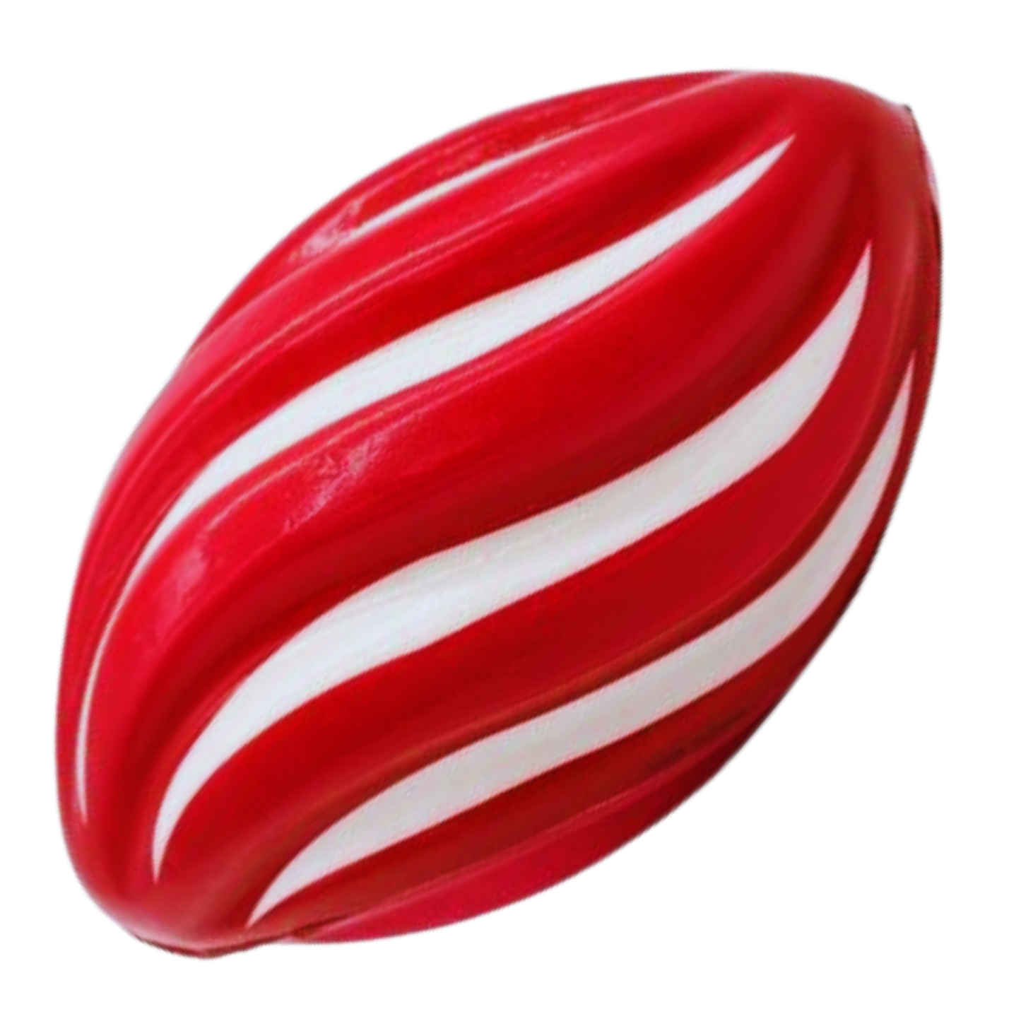 Kids Foam Rugby Ball (Red-White)
