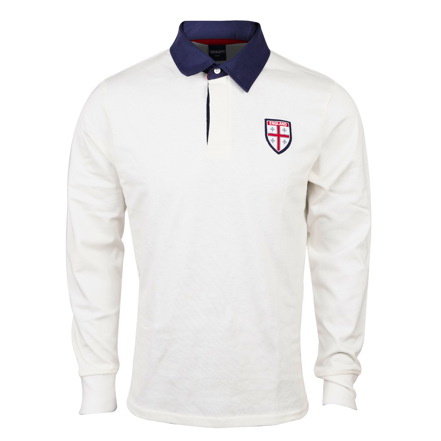 Men Polo T-shirt Full Sleeve (White)