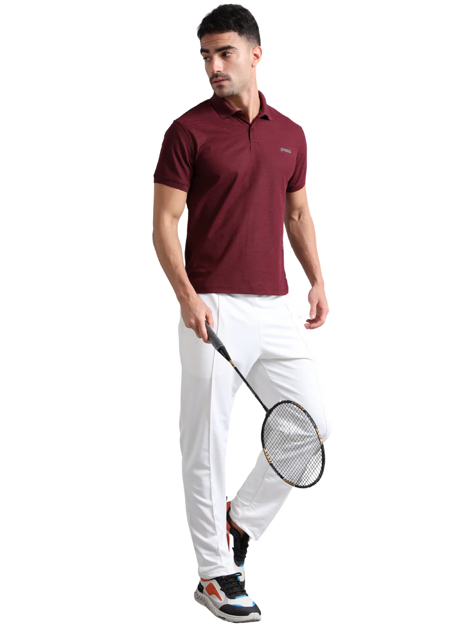 Polo t-shirt (maroon)