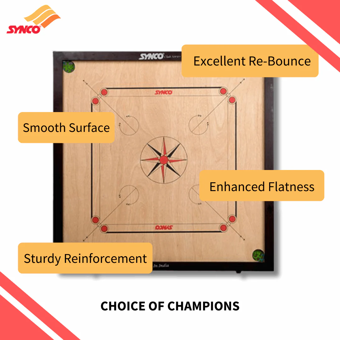 Club teen carrom board