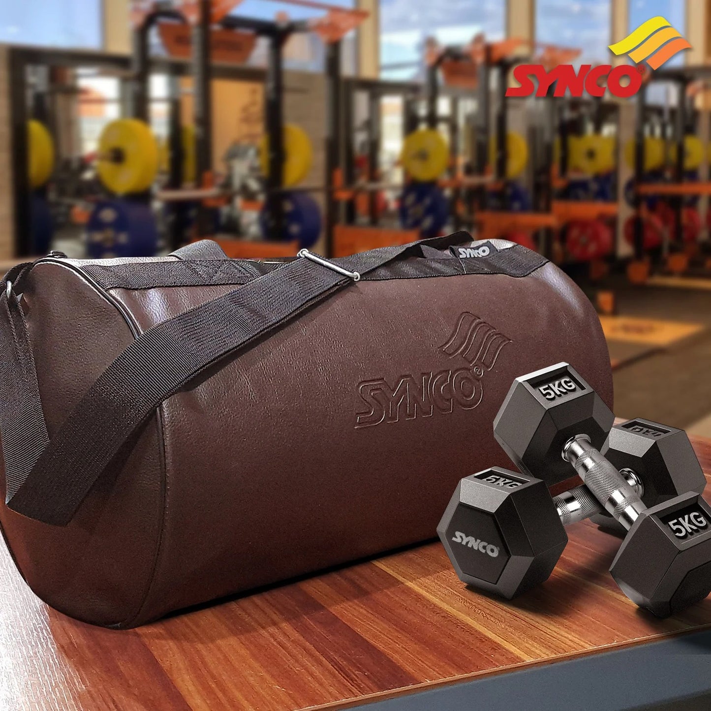 Leather Gym Bag