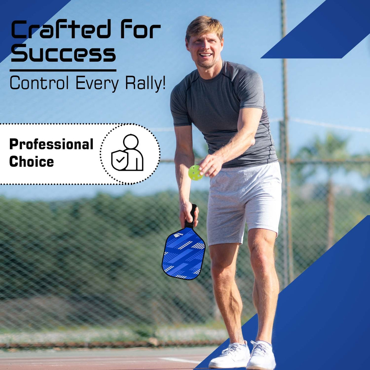 Carbon fiber Pickleball paddle set