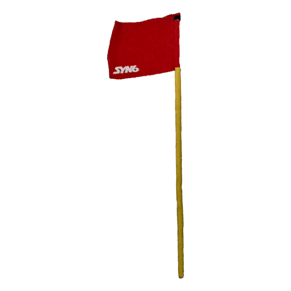 EURO POLE - INTERNATIONAL CORNER POLE 40MM DIA (153 CM ) WITH GROUND HOUSING (Pole + Ground Housing + Flag)