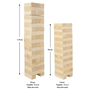 Tower game – Pine wood (SS026)