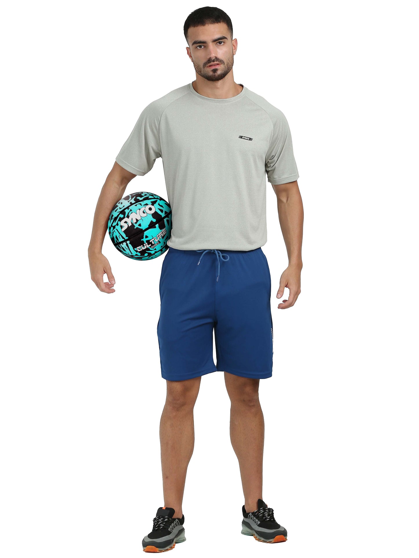 Flare active T-shirt (blue)