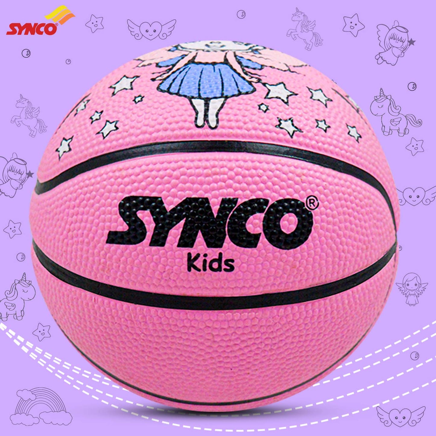 Basketball kids size-1 (pink)