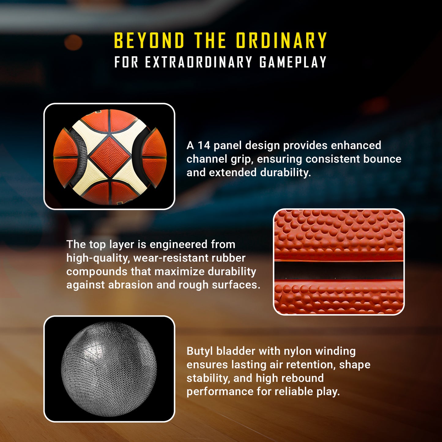 Match level Basketball size-7