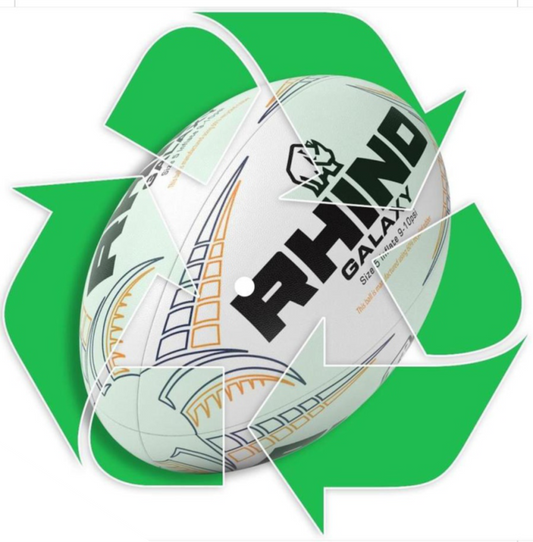 Recycled Rubber Rugby Ball