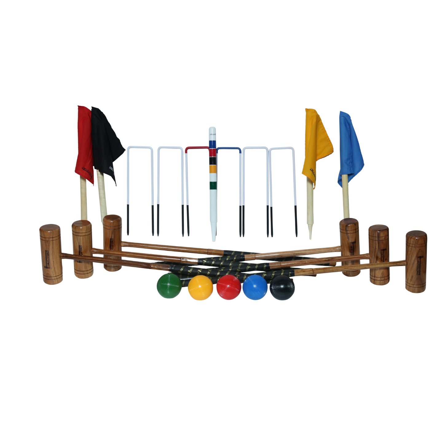 Diamond Croquet Set- 6 Player in wooden box (SS007-B)