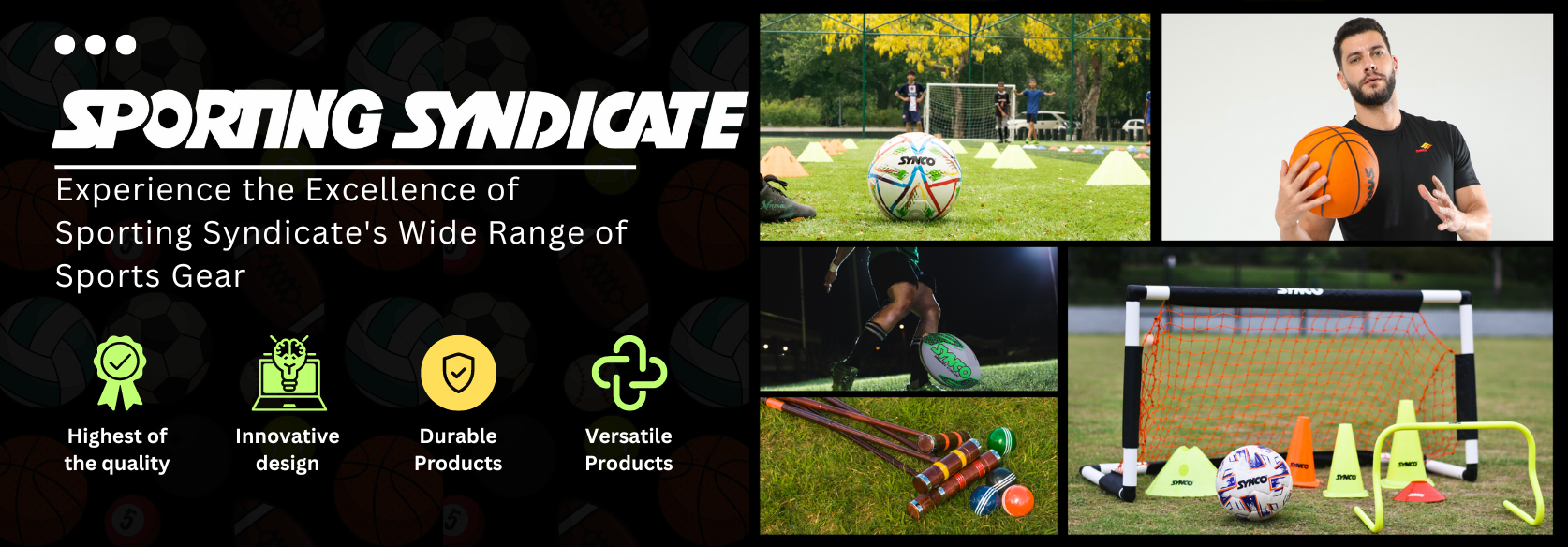 India’s No. 1 Manufacturers and Exporters of Sporting Goods Sporting