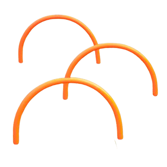 Round Passing Arc with Conical spike