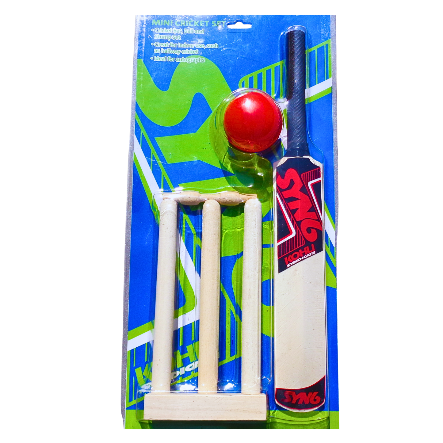 Kids Cricket Set Blister Packaging