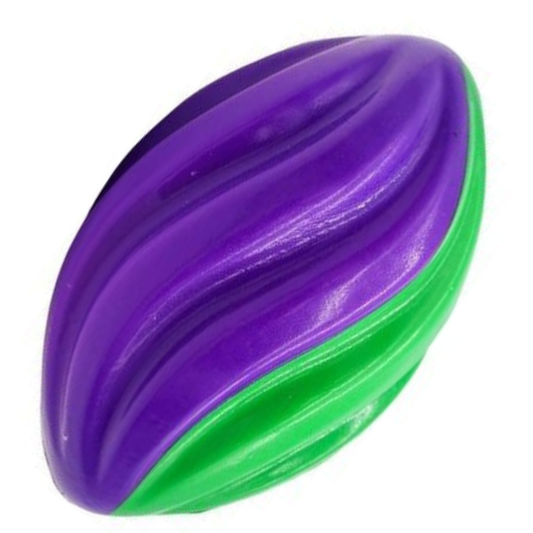 Kids Foam Rugby Ball ( Purple-Green)