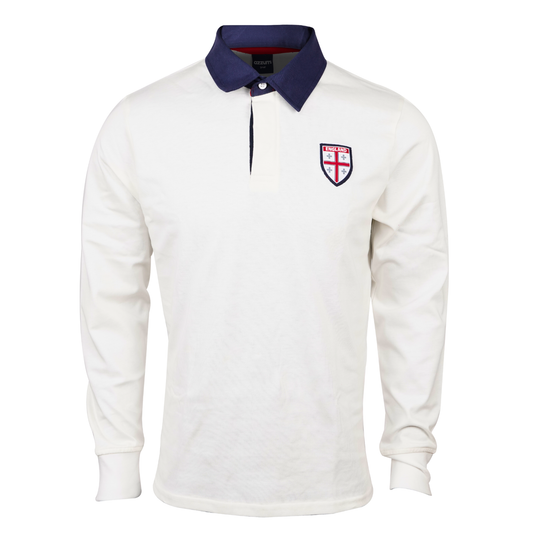 Men Polo T-shirt Full Sleeve (White)