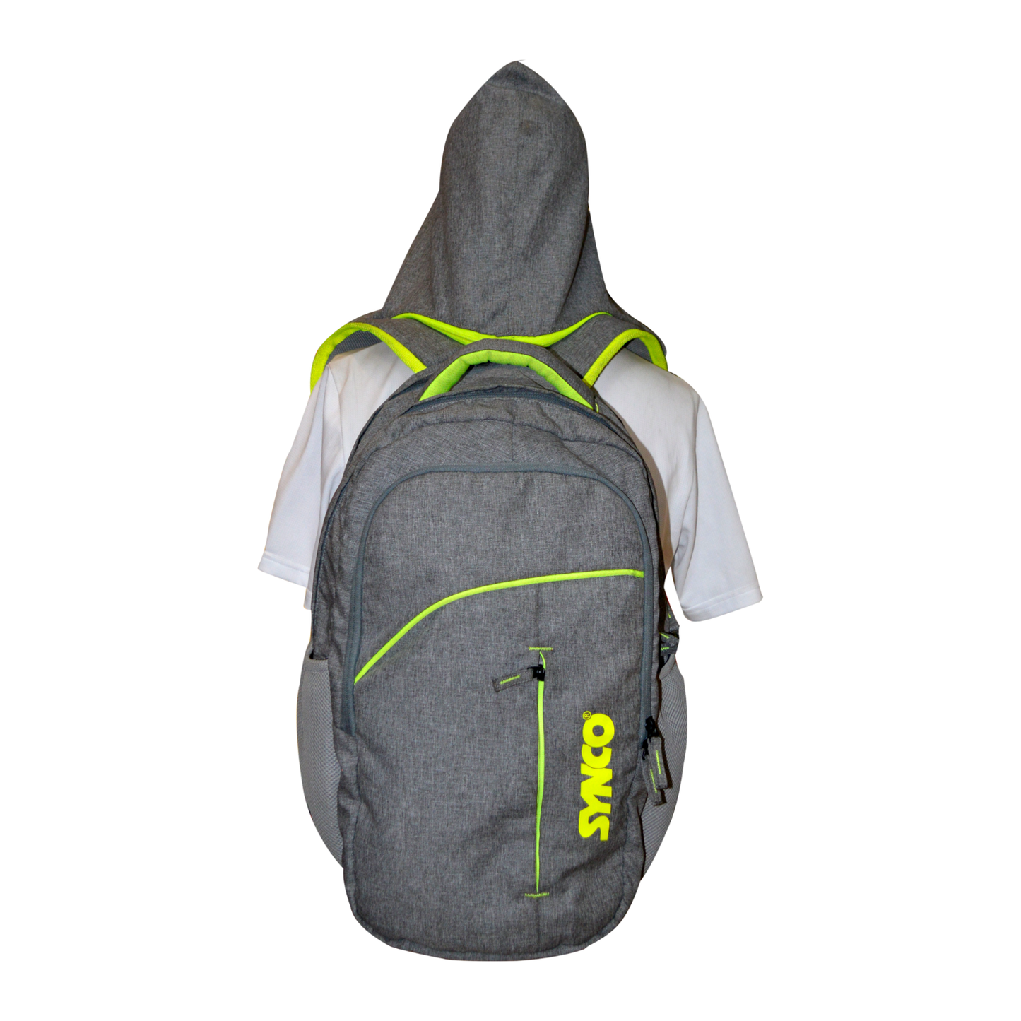Synco bag with hoodie grey