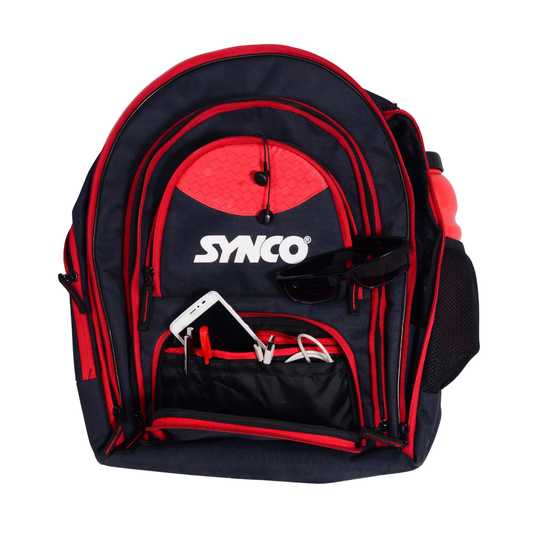 Synco red Backpack