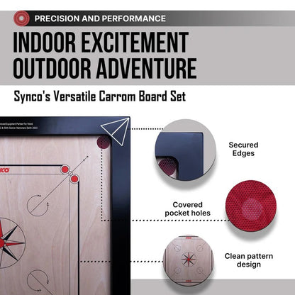 Chakri Carrom board 36inch 4mm