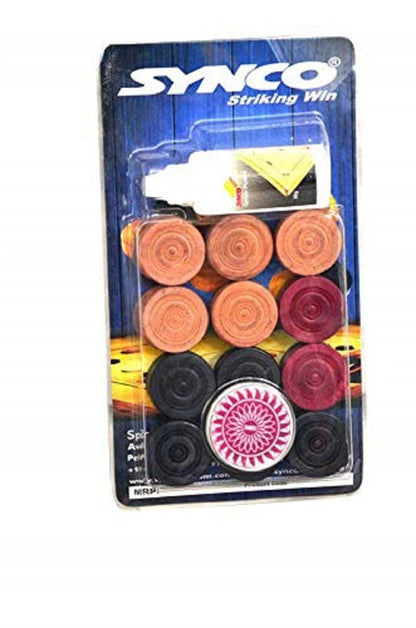 Carrom Coins  full set