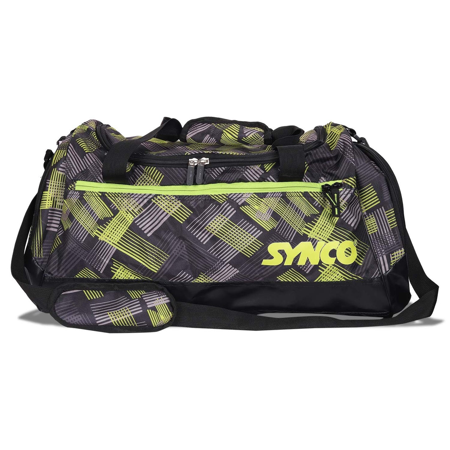 Green Black Duffle Bag