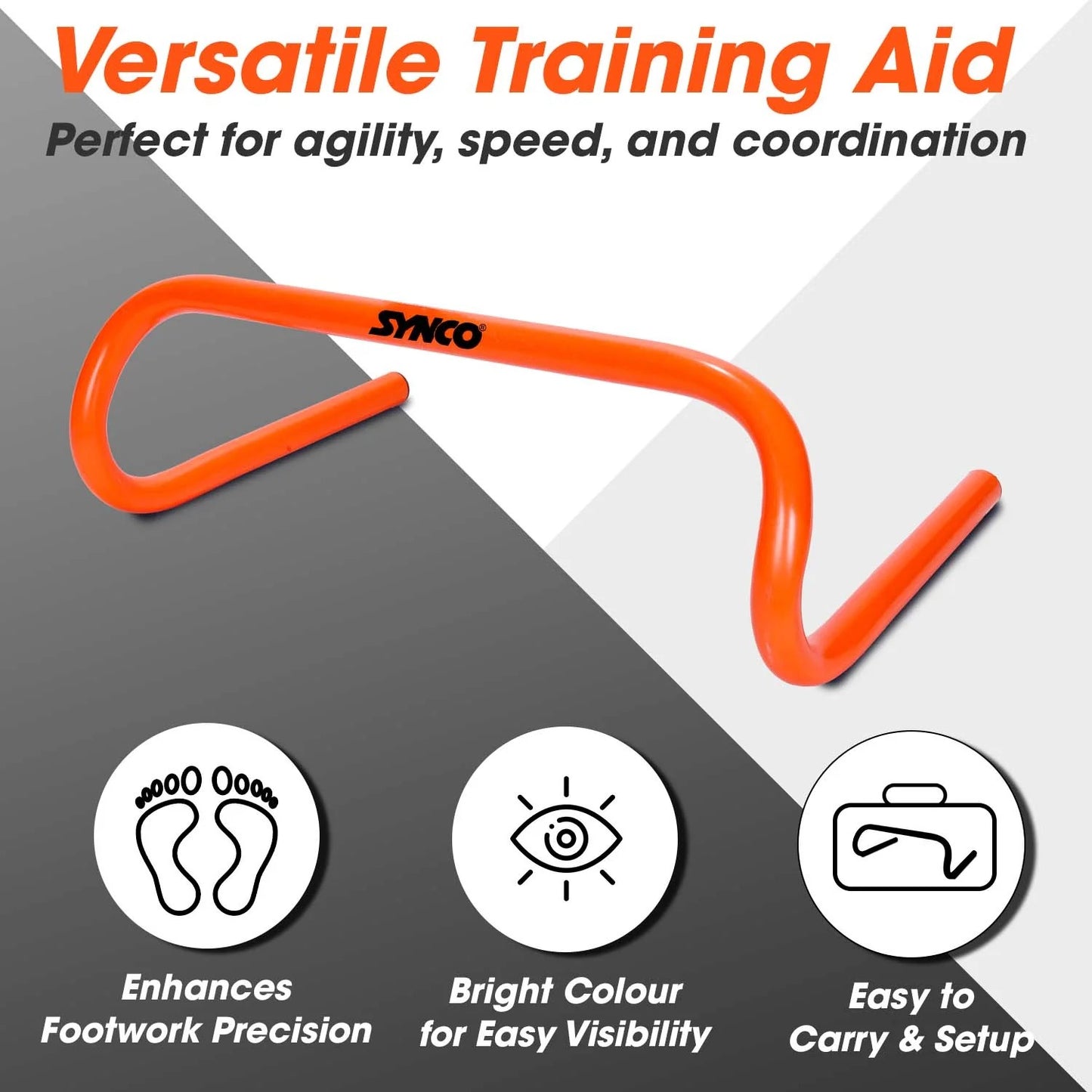 AGILITY HURDLE Round (Sizes 6", 9", 12", & 15")