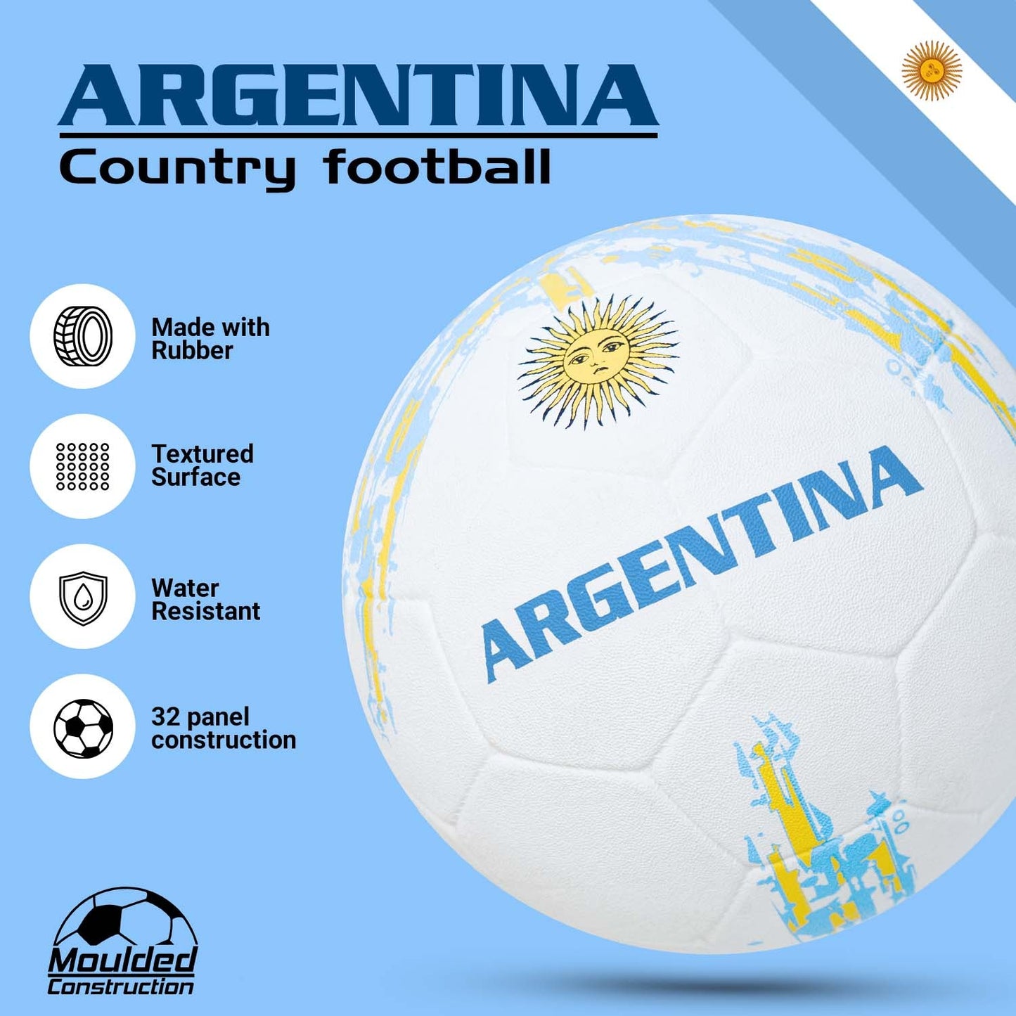 Argentina Rubber Moulded Ball