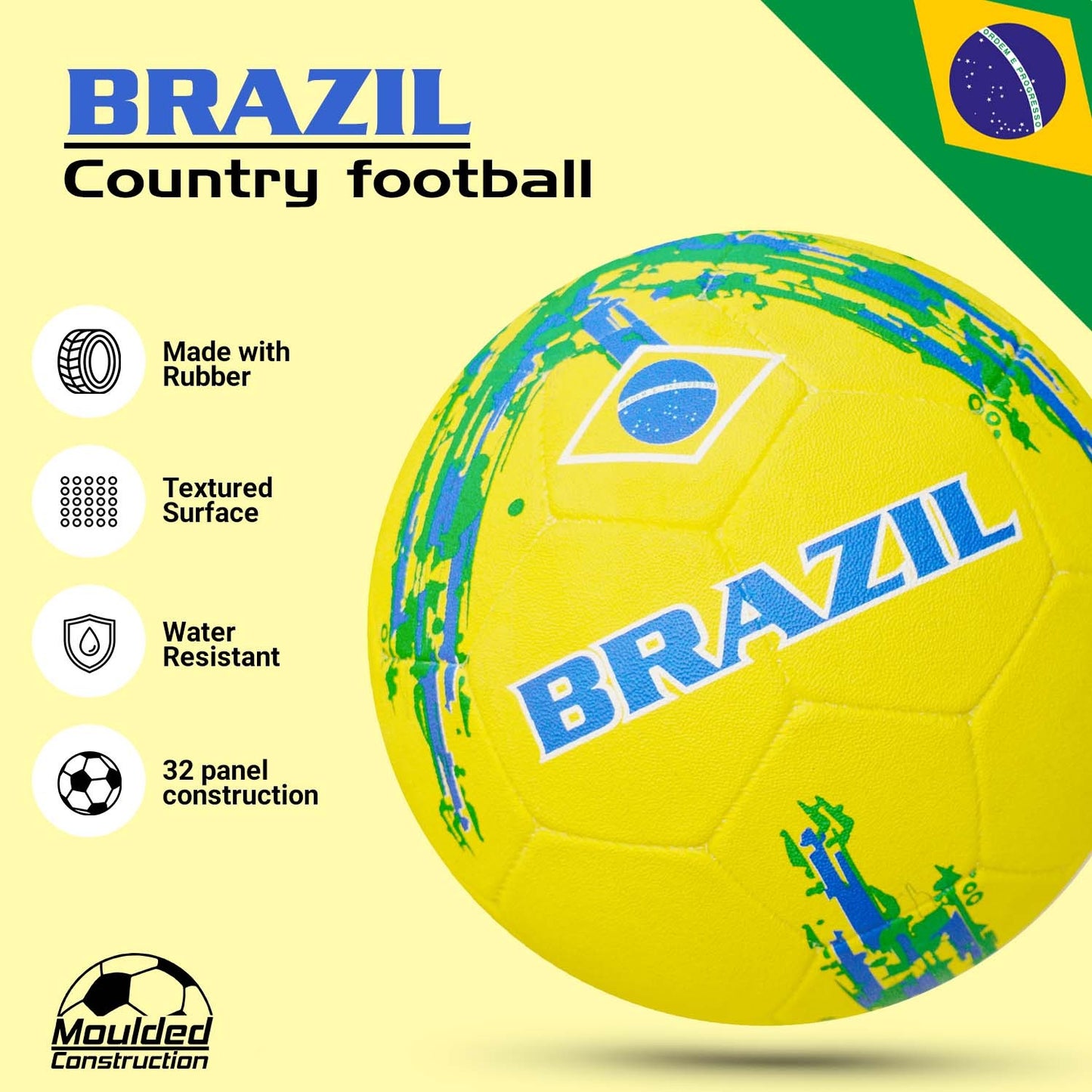 Brazil Rubber Moulded Ball