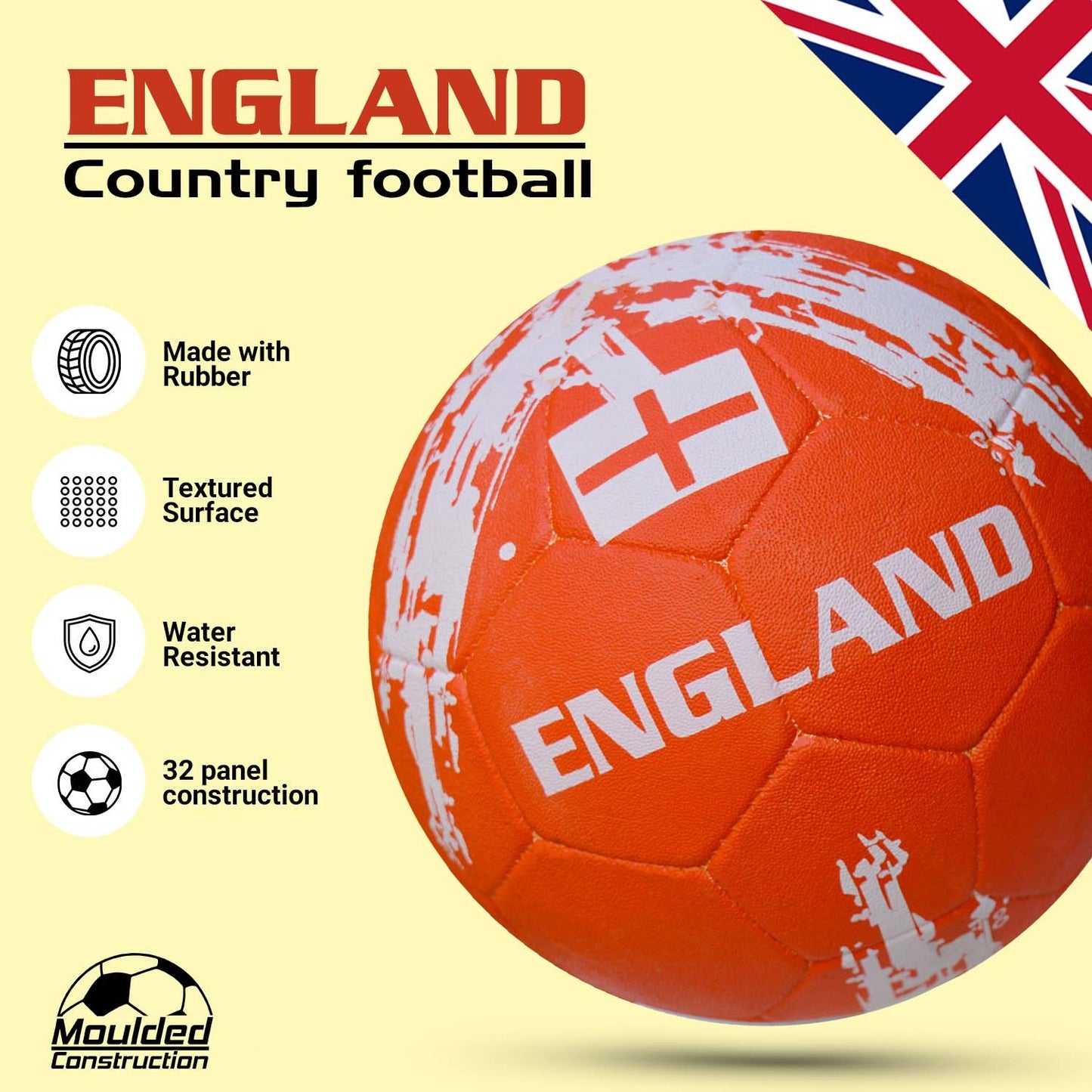 England Rubber Moulded Ball