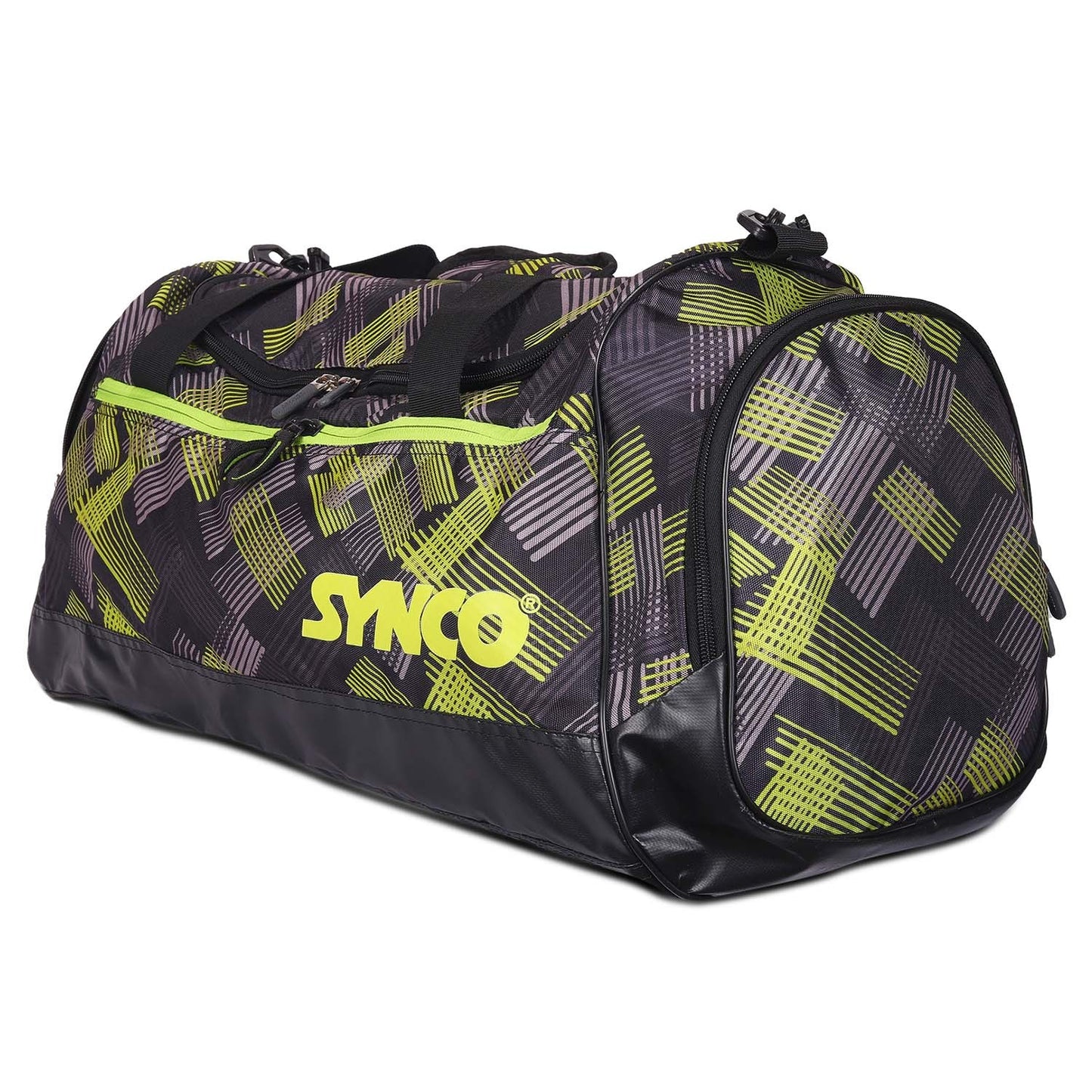 Green Black Duffle Bag