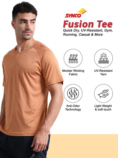 Fusion Sports T-shirt (Rust)