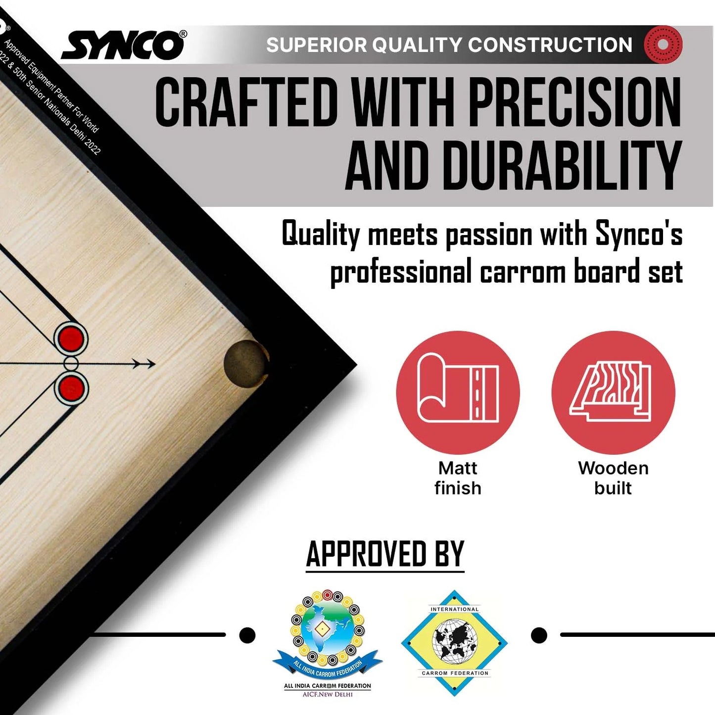 27inch  carrom board