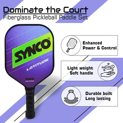 Fiberglass Pickleball Paddle set