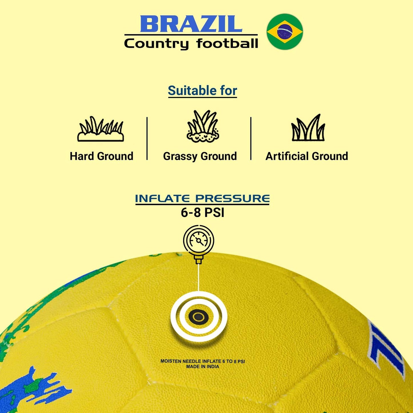 Brazil Rubber Moulded Ball