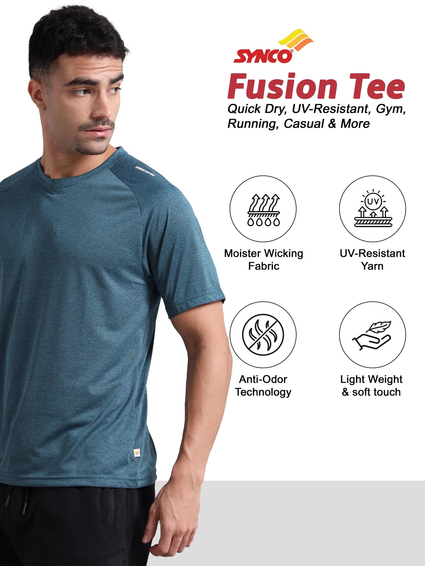 Fusion T-shirt (blue)