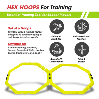 Hex Hoops Set