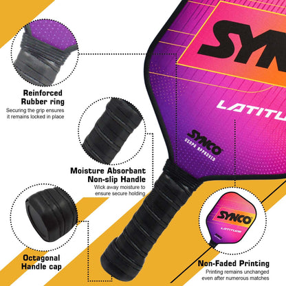 Fiberglass Pickleball Paddle set