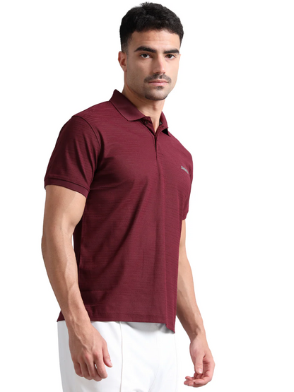 Polo t-shirt (maroon)