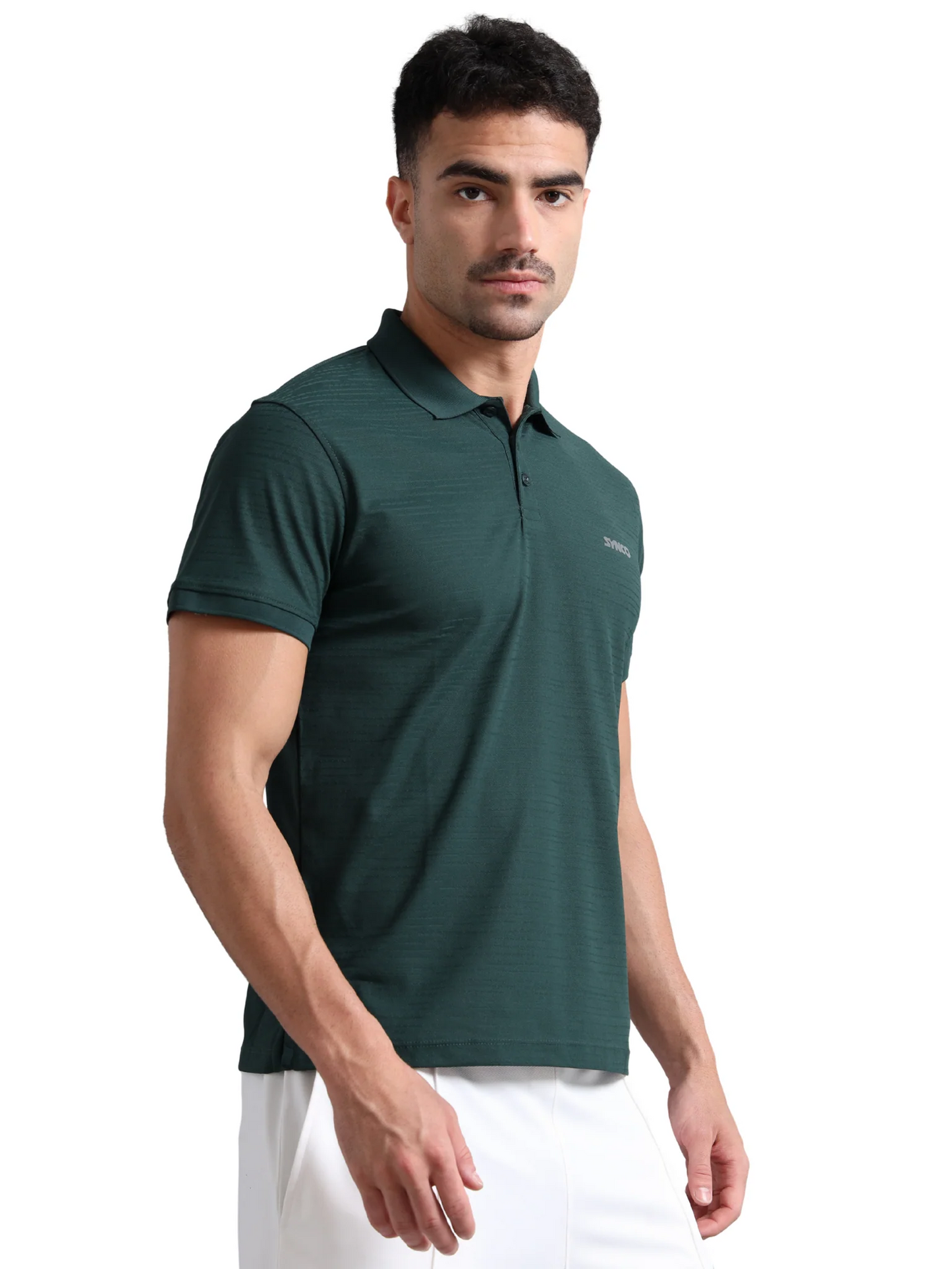 Polo Tshirt (Dark-Green)