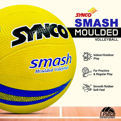 Rubber Moulded Smash Volleyball
