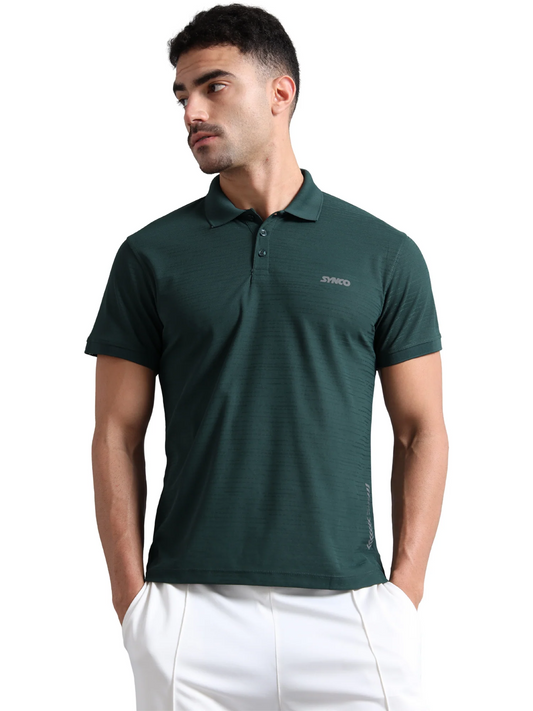 Polo Tshirt (Dark-Green)