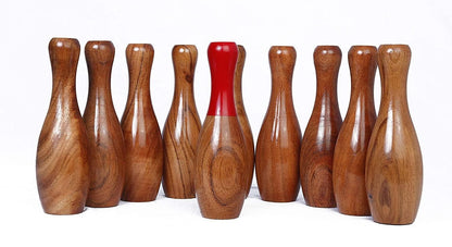 Wooden Lawn Bowling