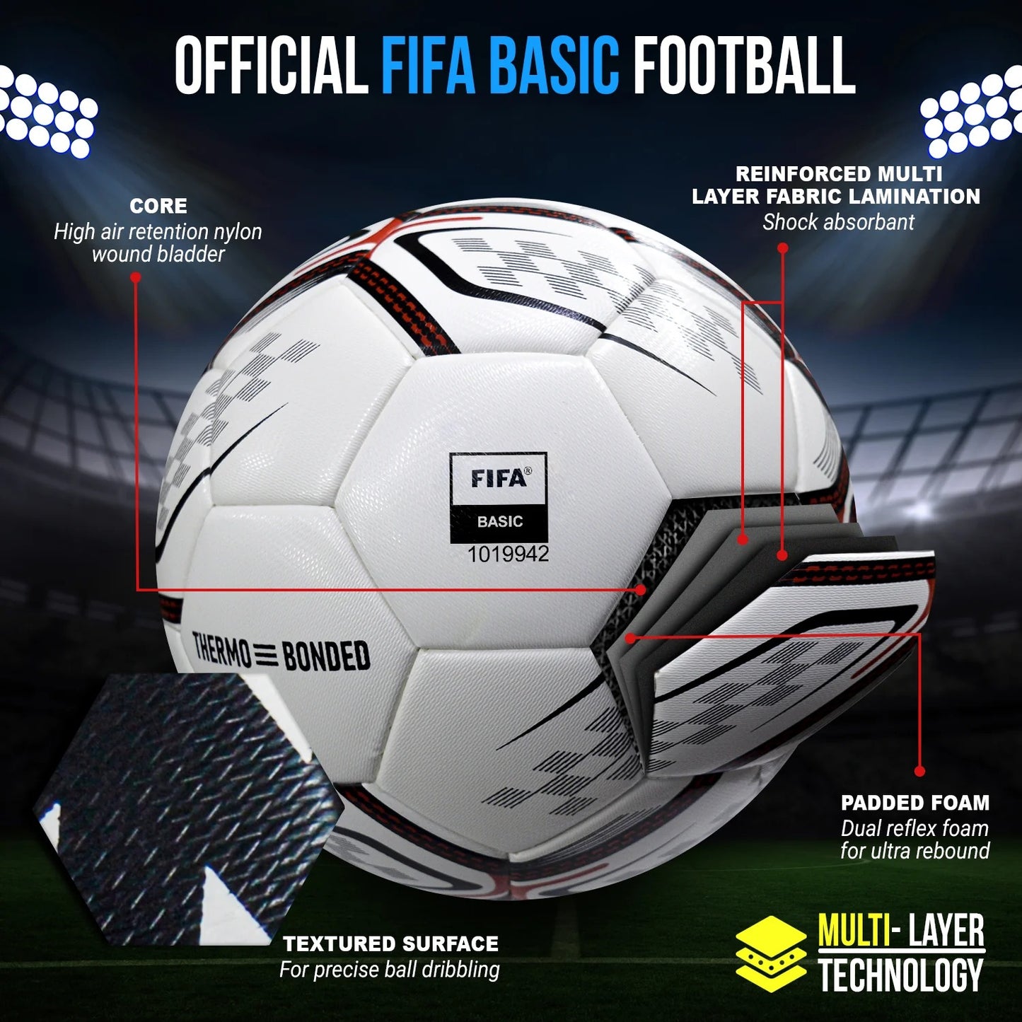 Aero Thermobonded Football