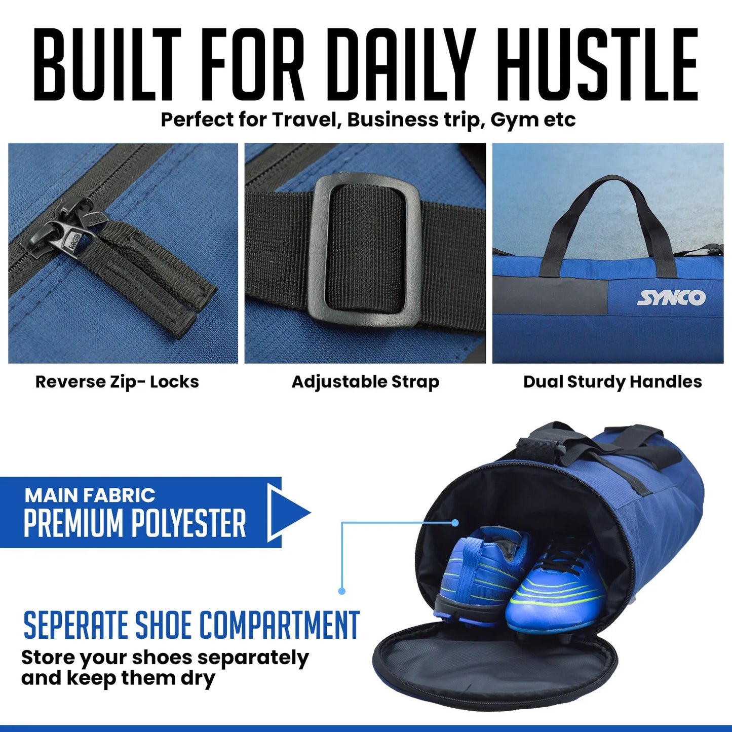 Gym Bag Blue