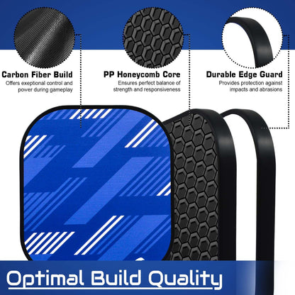 Carbon fiber Pickleball paddle set