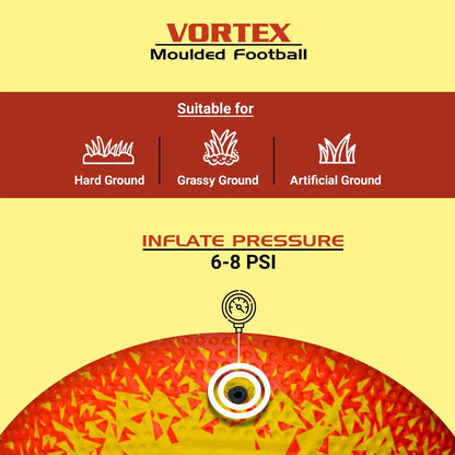 Moulded Vortex Soccer Ball