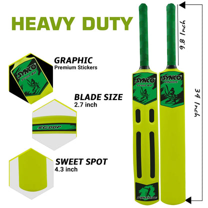 Plastic Cricket Bat with Scoop