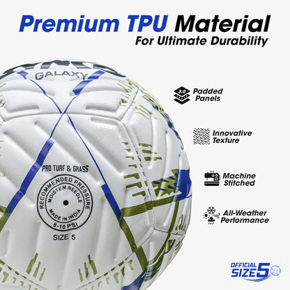 Galaxy Embossed Football