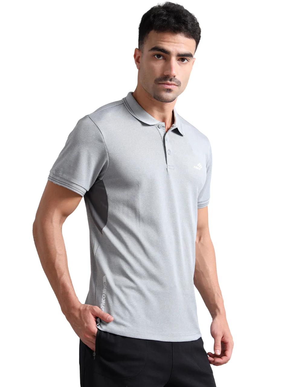 Polo T-shirt (grey)