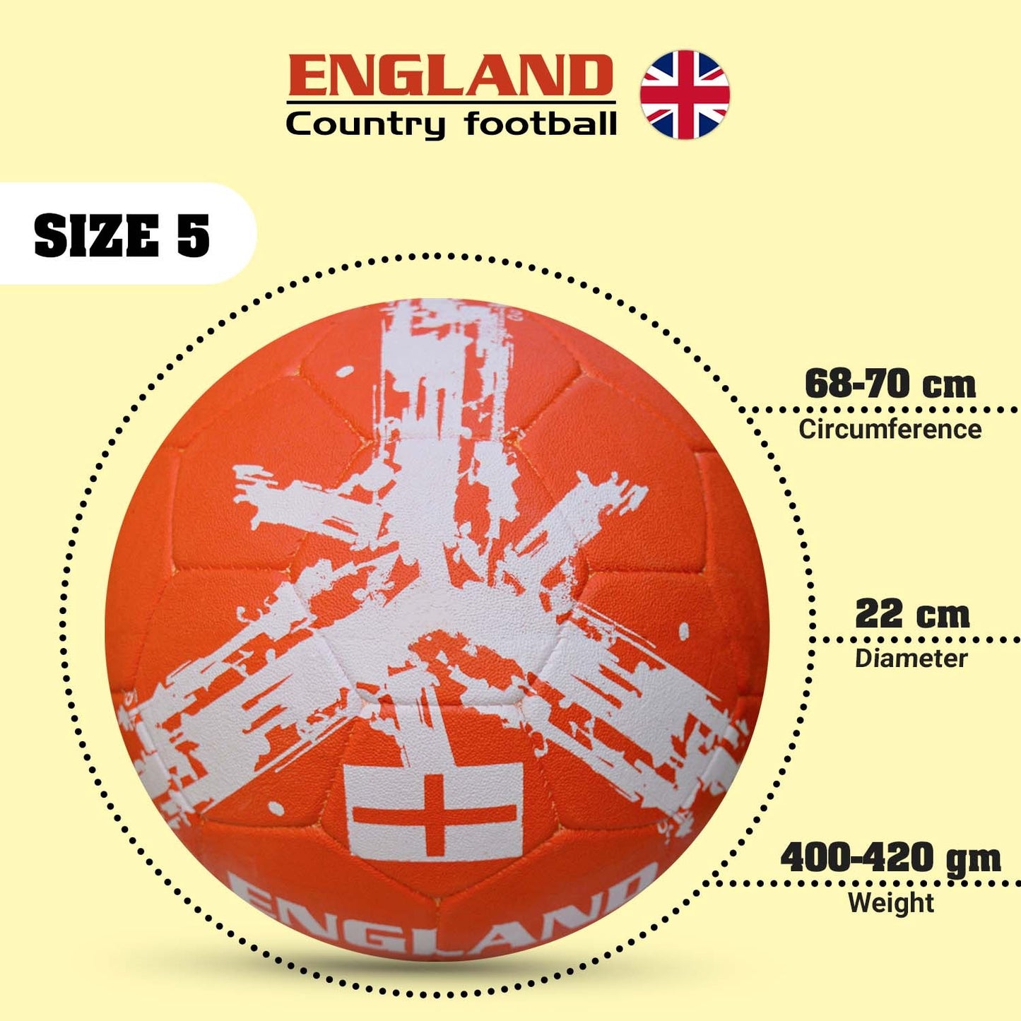 England Rubber Moulded Ball