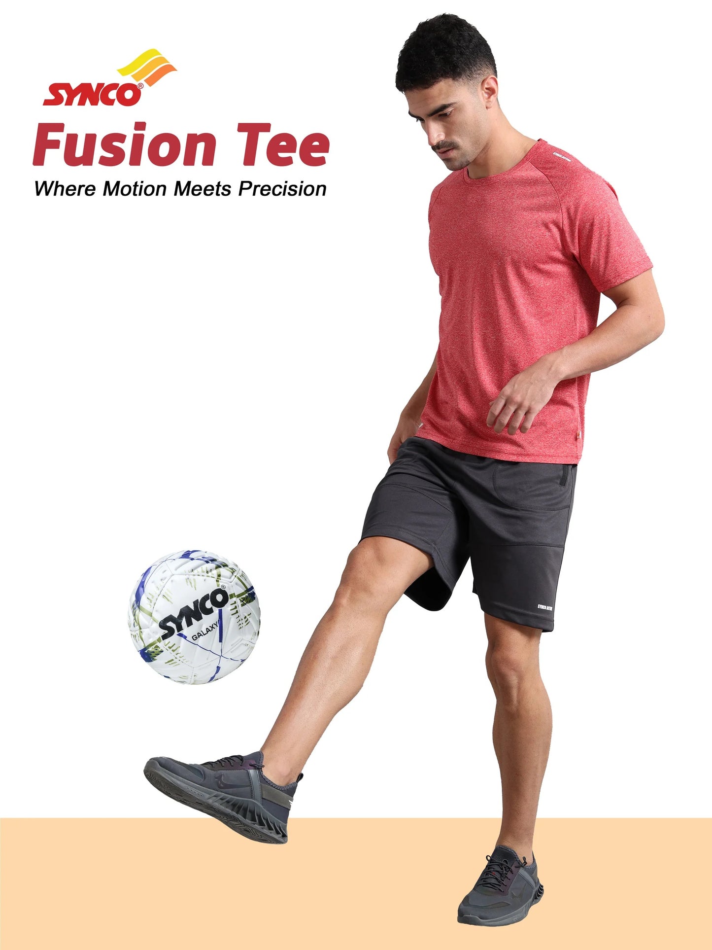 Fusion sports T-shirt (Red)